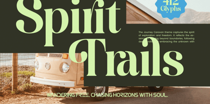 Funky Nights Vintage Font Poster 12