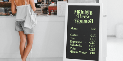 Funky Nights Vintage Font Poster 11