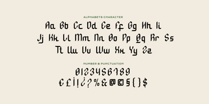 Kiladisk Font Poster 5