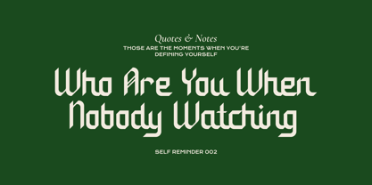 Kiladisk Font Poster 3