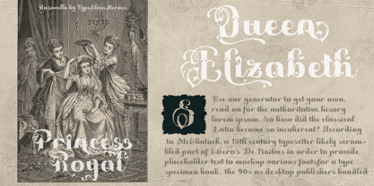 Rosavello Font Poster 5