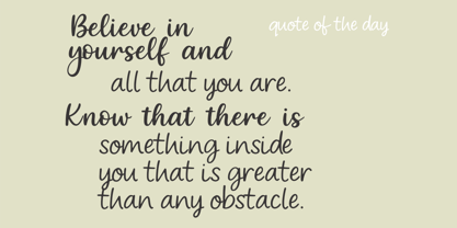 Gresley Script Font Poster 4