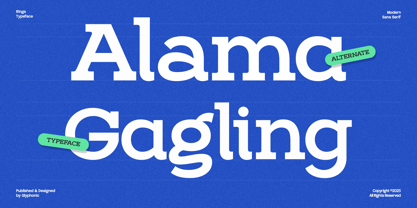 GC Ringa Font Poster 7