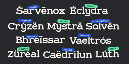 GC Ringa Font Poster 8
