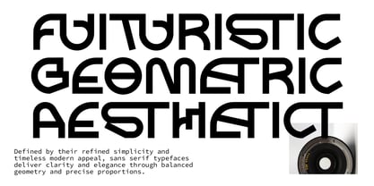 Trifullnt Font Poster 7