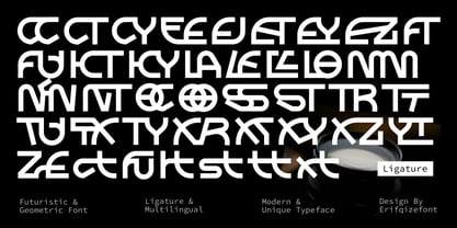 Trifullnt Font Poster 5