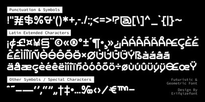 Trifullnt Font Poster 4