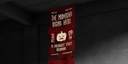 Moonshiver Font Poster 7