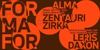 WTF Forma Font Poster 13