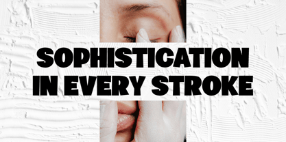 Fathera Font Poster 3