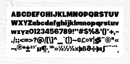 Fathera Font Poster 7