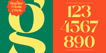 Royale Archive Font Poster 9