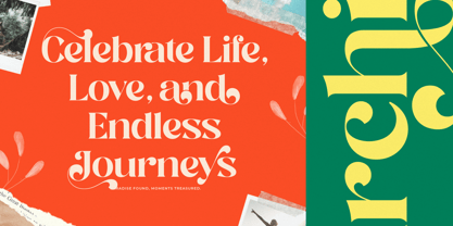 Royale Archive Font Poster 8