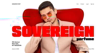 Genaron Font Poster 9