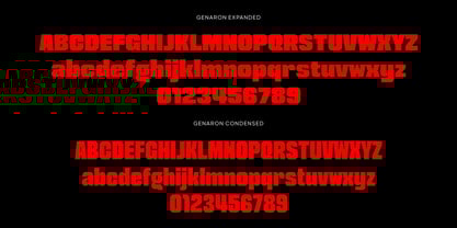 Genaron Font Poster 10