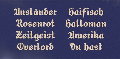 Grimoria Font Poster 6