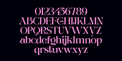 Ebamo Font Poster 7