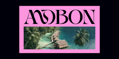 Ebamo Font Poster 3