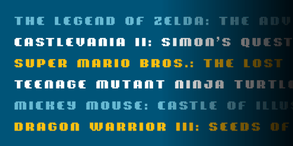 Pixiel Font Poster 3