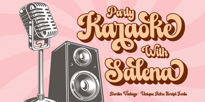 Barlin Vintage Font Poster 2