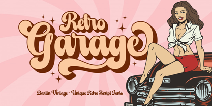 Barlin Vintage Font Poster 3