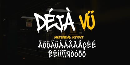 Death Subway Font Poster 6