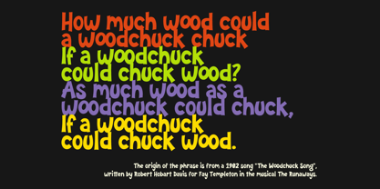 Laughing Matters Font Poster 9
