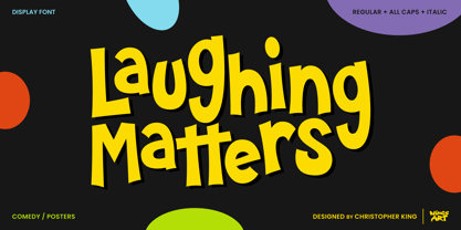 Laughing Matters Font Poster 1