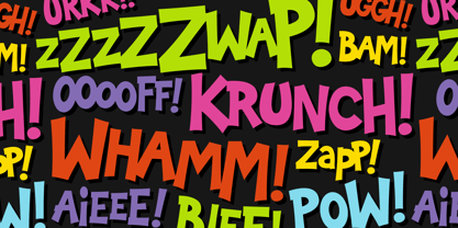 Laughing Matters Font Poster 7