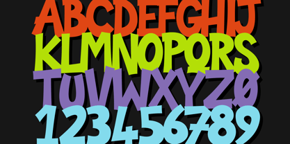 Laughing Matters Font Poster 3