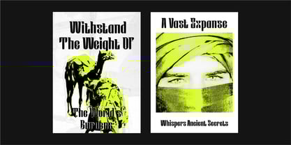 Gudril Font Poster 2