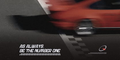 Sport Formula Font Poster 12