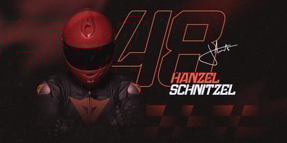 Sport Formula Font Poster 2