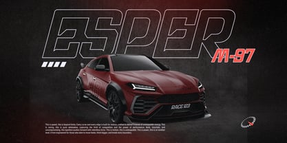 Sport Formula Font Poster 3