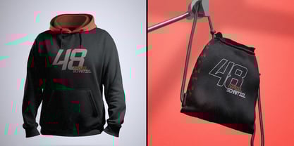 Sport Formula Font Poster 11