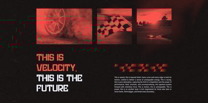 Sport Formula Font Poster 6