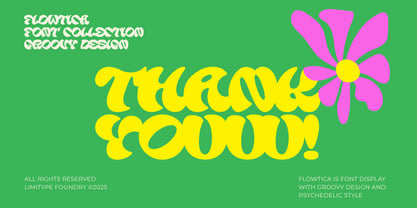 Flowtica Font Poster 12