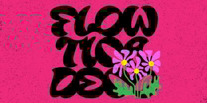 Flowtica Font Poster 5