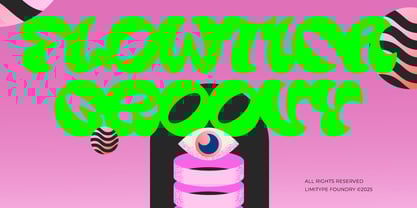 Flowtica Font Poster 1