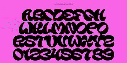 Flowtica Font Poster 6