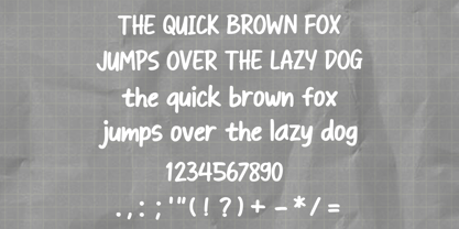 Aesthetic Marker Font Poster 4