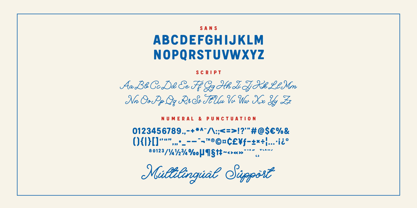 Brings Vintage Font Poster 9