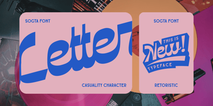 Sogta Font Poster 4
