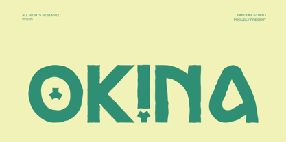Okina Font Poster 1