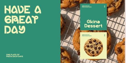 Okina Font Poster 4