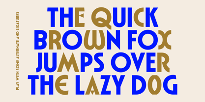 Queen Ombre Font Poster 4