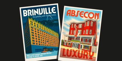 Queen Ombre Font Poster 7