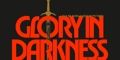 Queen Ombre Font Poster 5