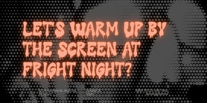 Retro Bloodline Font Poster 4