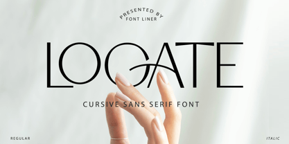 Logate Font Poster 1
